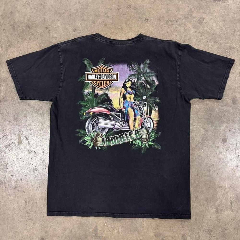Men's Harley Davidson Jamaica Graphic T-shirt Size XL